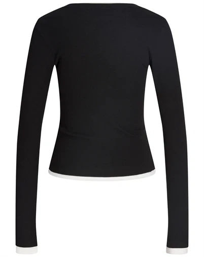 JJXX - JXHenna Contrast Tee - Black